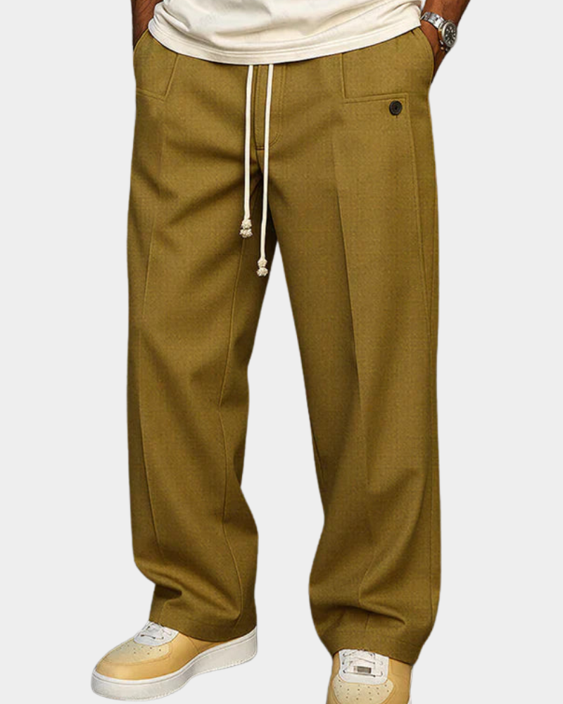 Stoffhose Herren | Kordelzug & Bequemer Sitz