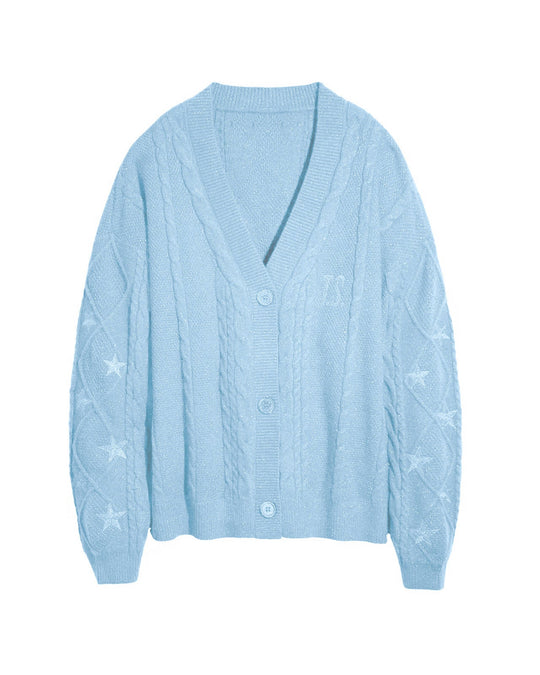 Strickjacke Damen | Grobstrick & Zopfmuster 15