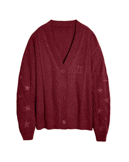 Strickjacke Damen | Grobstrick & Zopfmuster 20