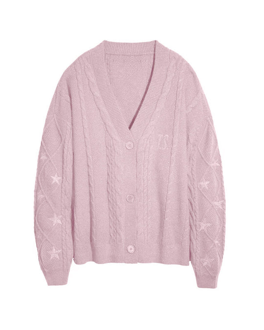 Grobstrick-Cardigan als gemütliches Layering-Piece