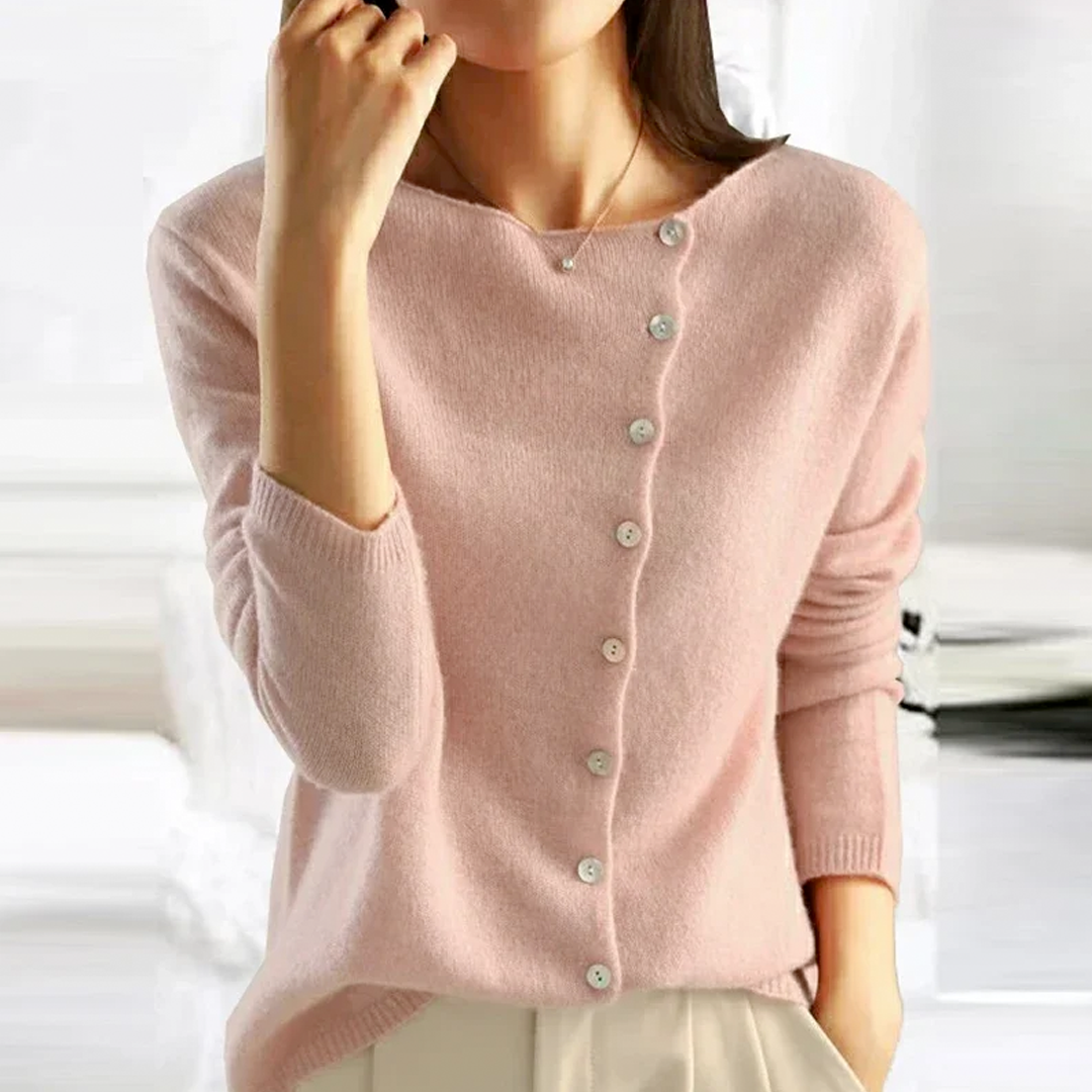 Strickjacke Damen | Knopfleiste & Elegante Passform 4