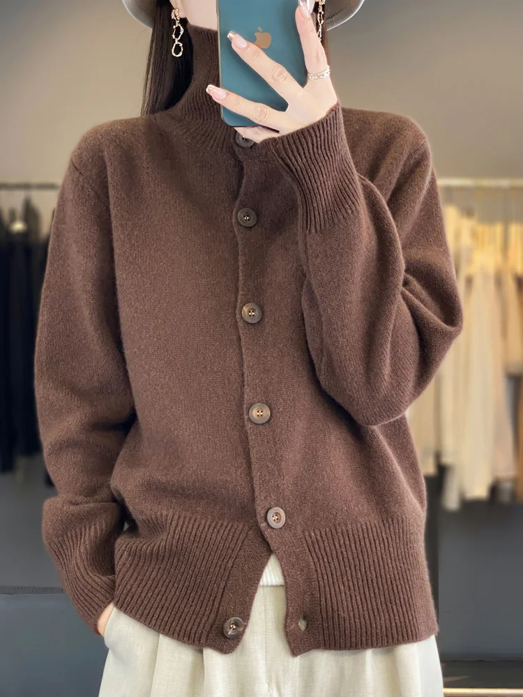 Strickjacke Damen | Mit Knöpfen | Gepflegter Kragen & Schmeichelhafte Passform 3