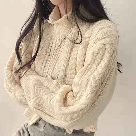 Strickjacke Damen | Reißverschluss & Lockere Passform