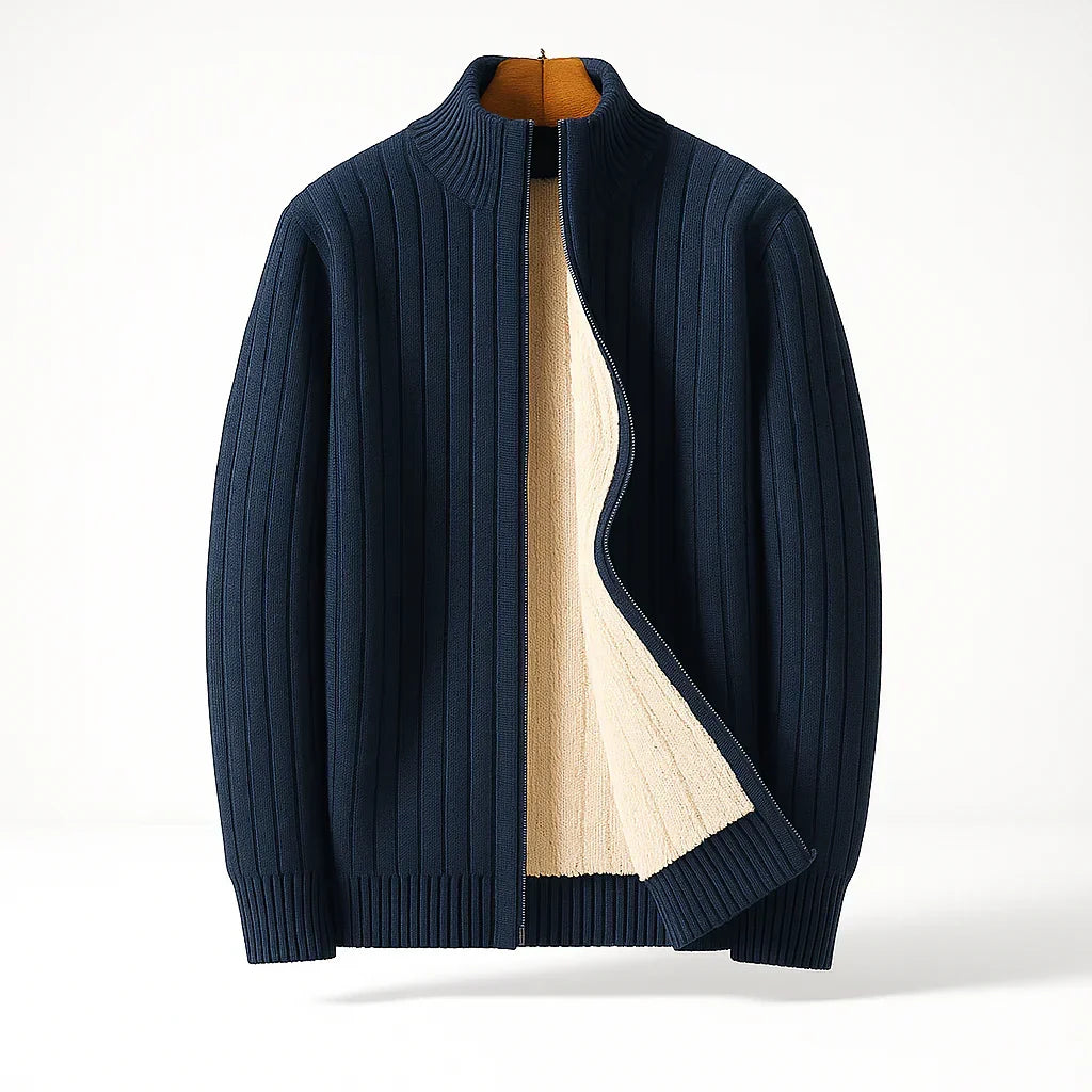 Strickjacke Herren | Reißverschluss & Wärmend