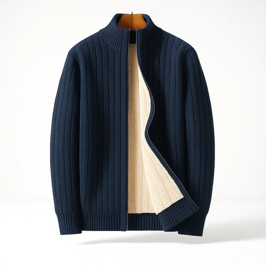 Strickjacke Herren | Reißverschluss & Wärmend