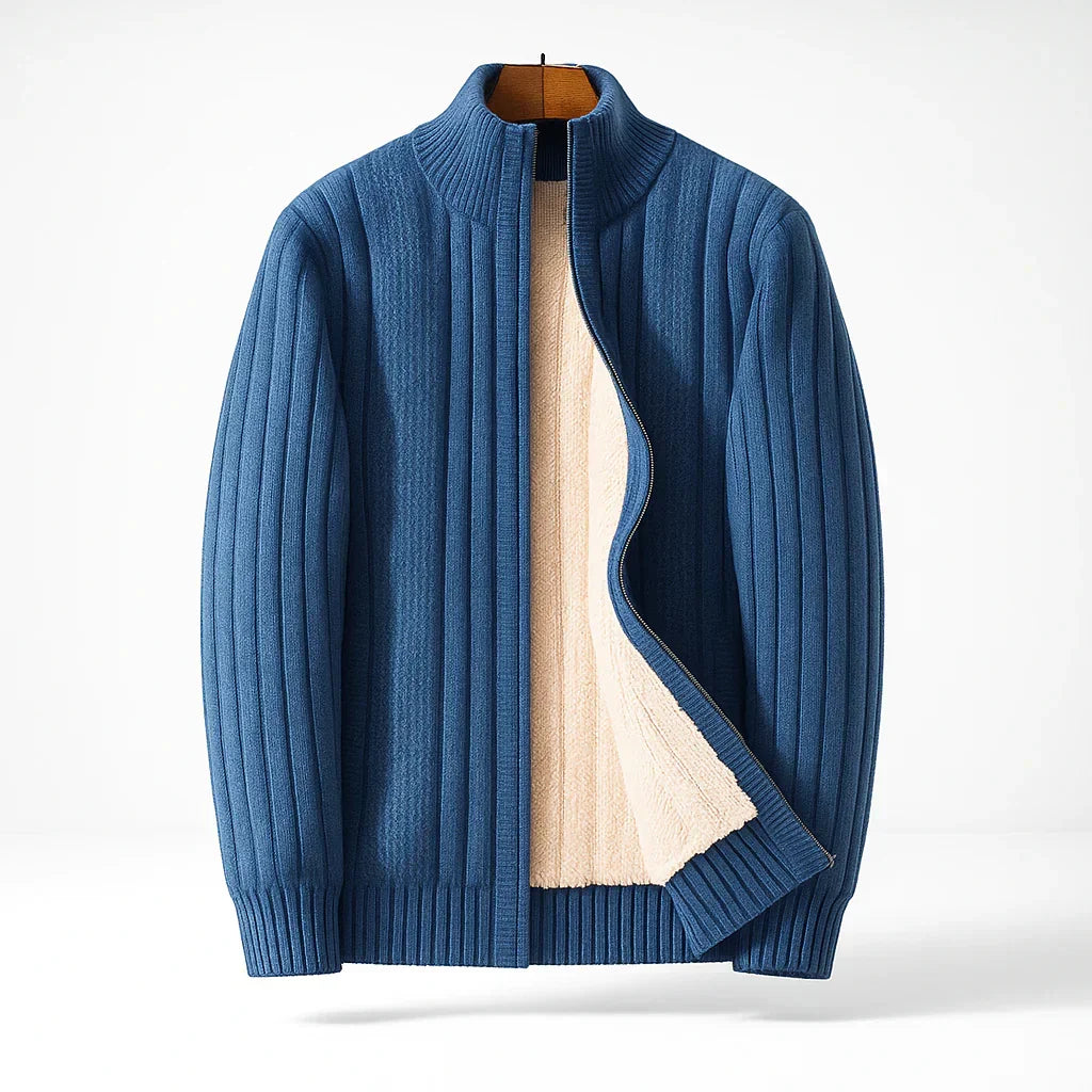 Strickjacke Herren | Reißverschluss & Wärmend