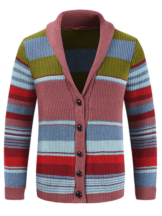Strickjacke Herren | Revers-Design 4