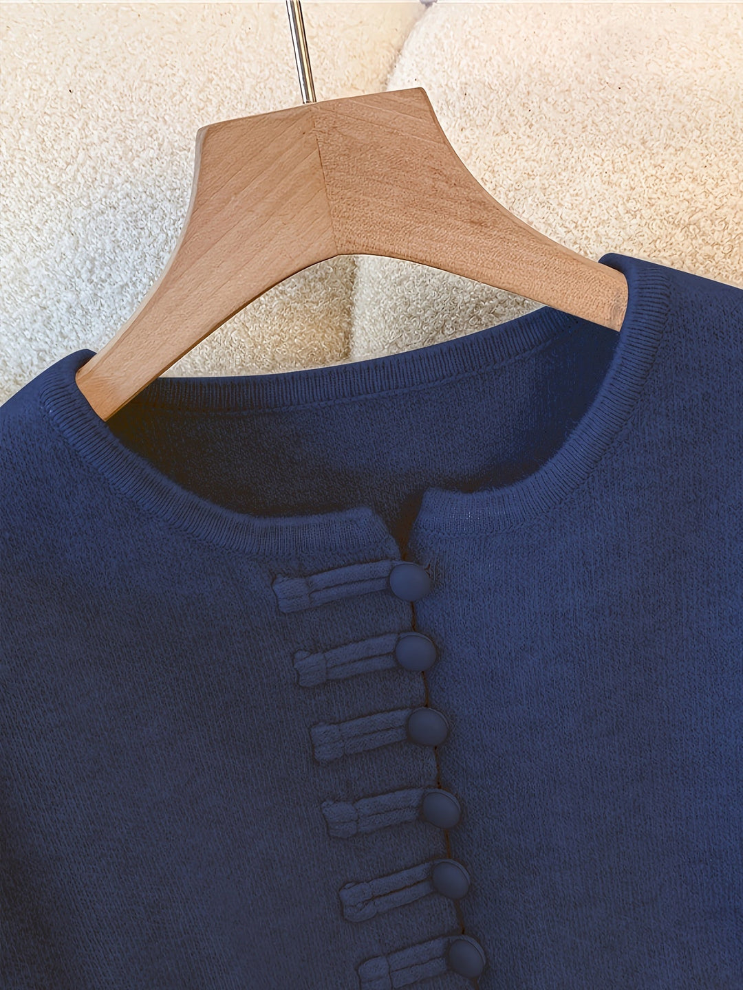 Strickset Damen | Bequeme Passform & Asymmetrischer Saum 7
