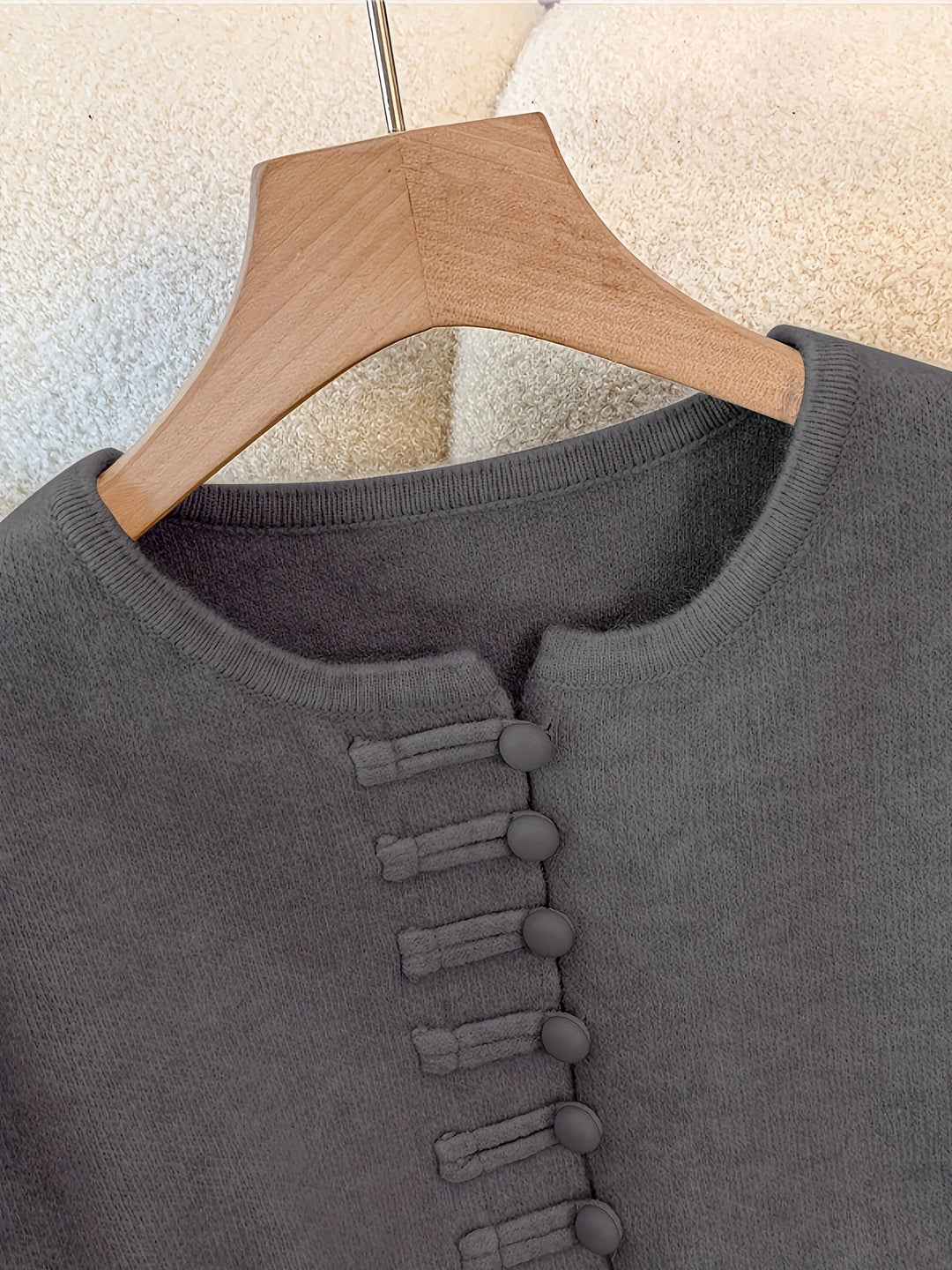 Strickset Damen | Bequeme Passform & Asymmetrischer Saum 8