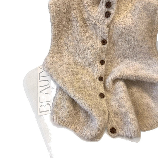 Strickweste Damen | Elegante Knöpfe & Weicher Strick