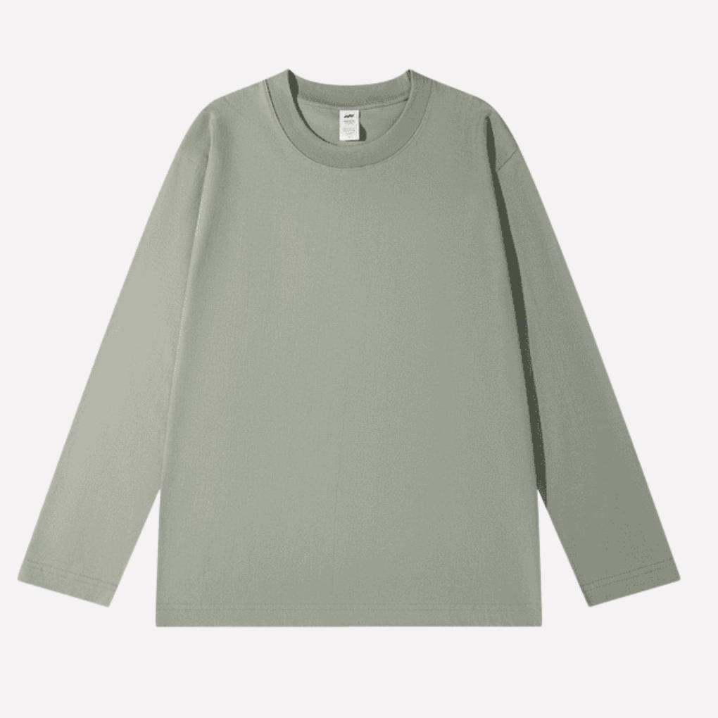 Sweatshirt | Casual Klassiek Model met Ronde Hals