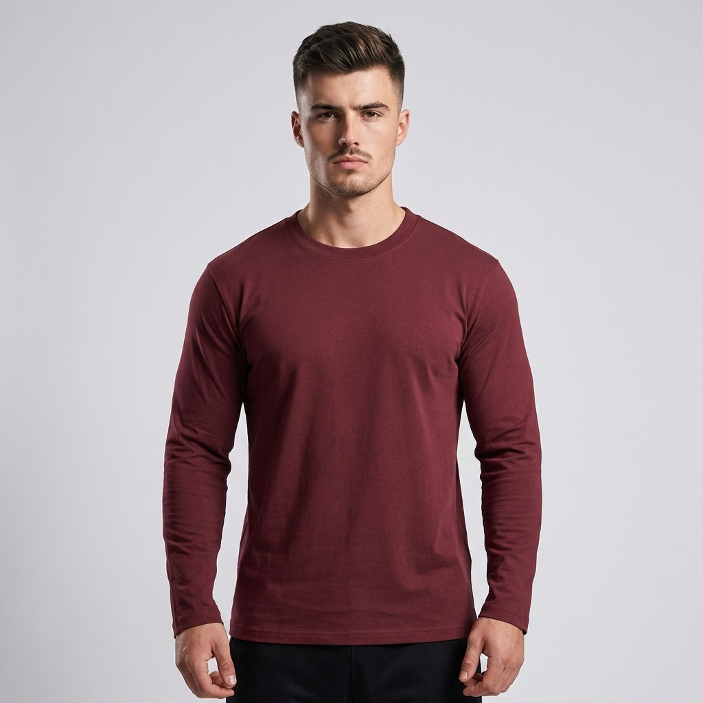 Sweatshirt | Casual Klassiek Model met Ronde Hals