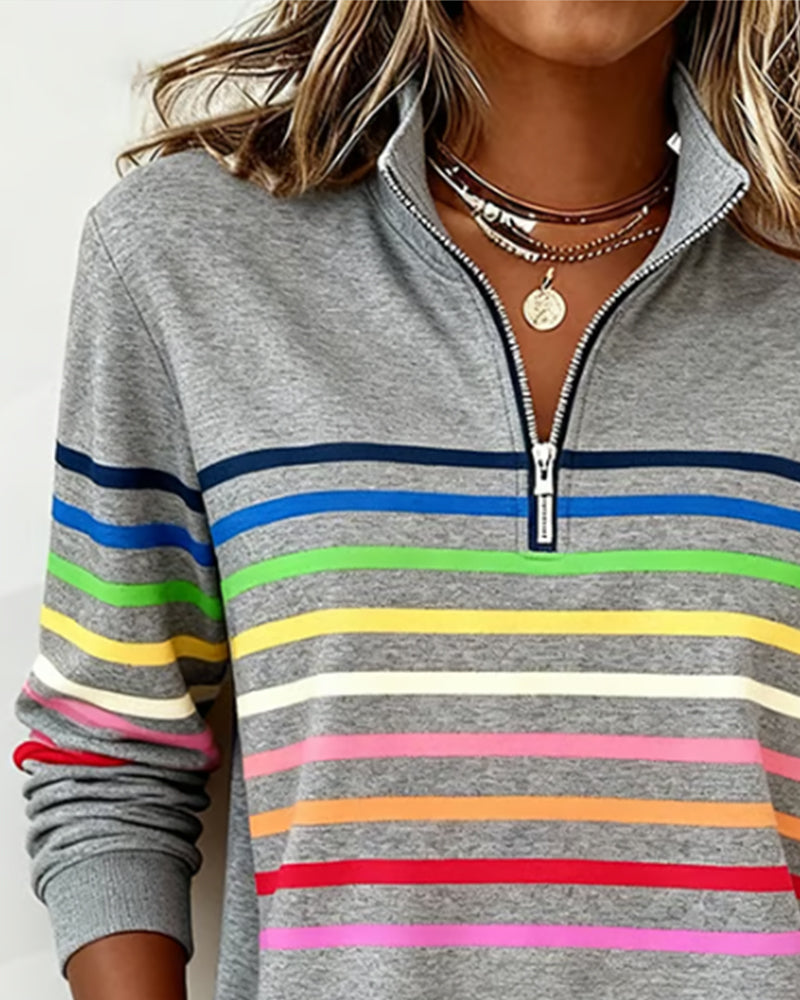 Sweatshirt Dames | Gestreept & Comfortabel 2