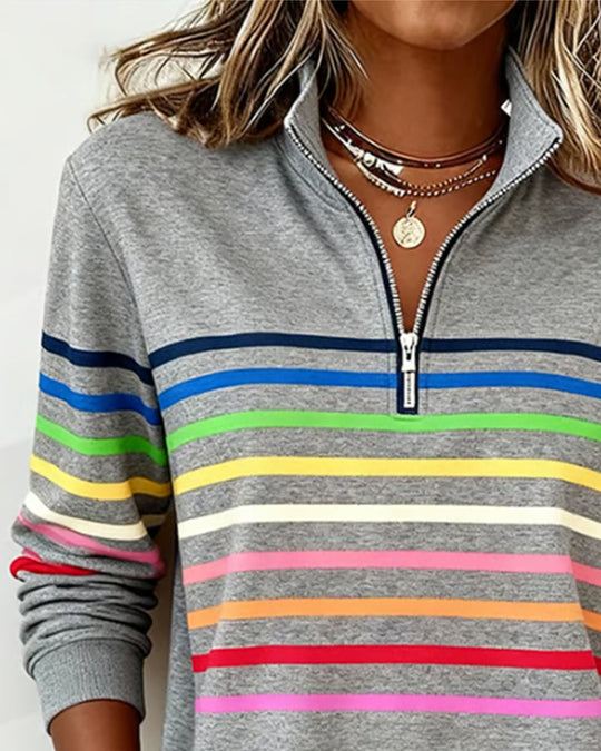 Sweatshirt Dames | Gestreept & Comfortabel 2