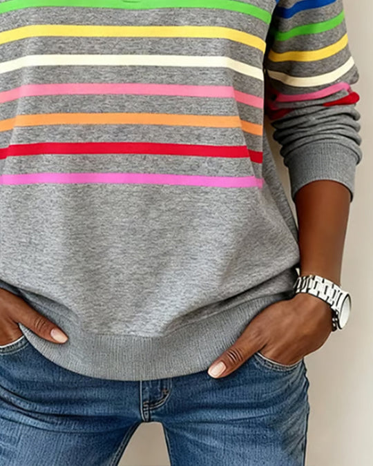 Sweatshirt Dames | Gestreept & Comfortabel 3