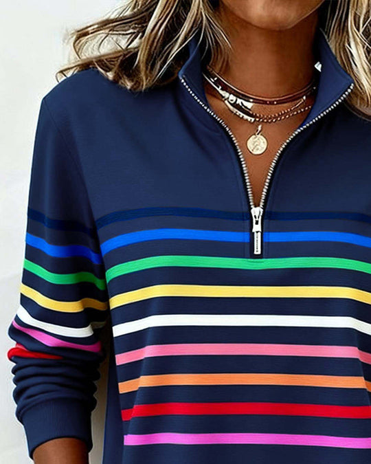 Sweatshirt Dames | Gestreept & Comfortabel 5