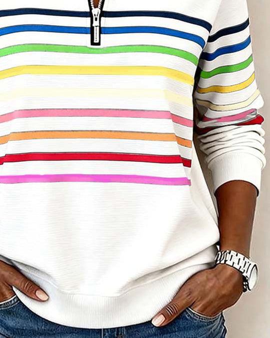 Sweatshirt Dames | Gestreept & Comfortabel 9