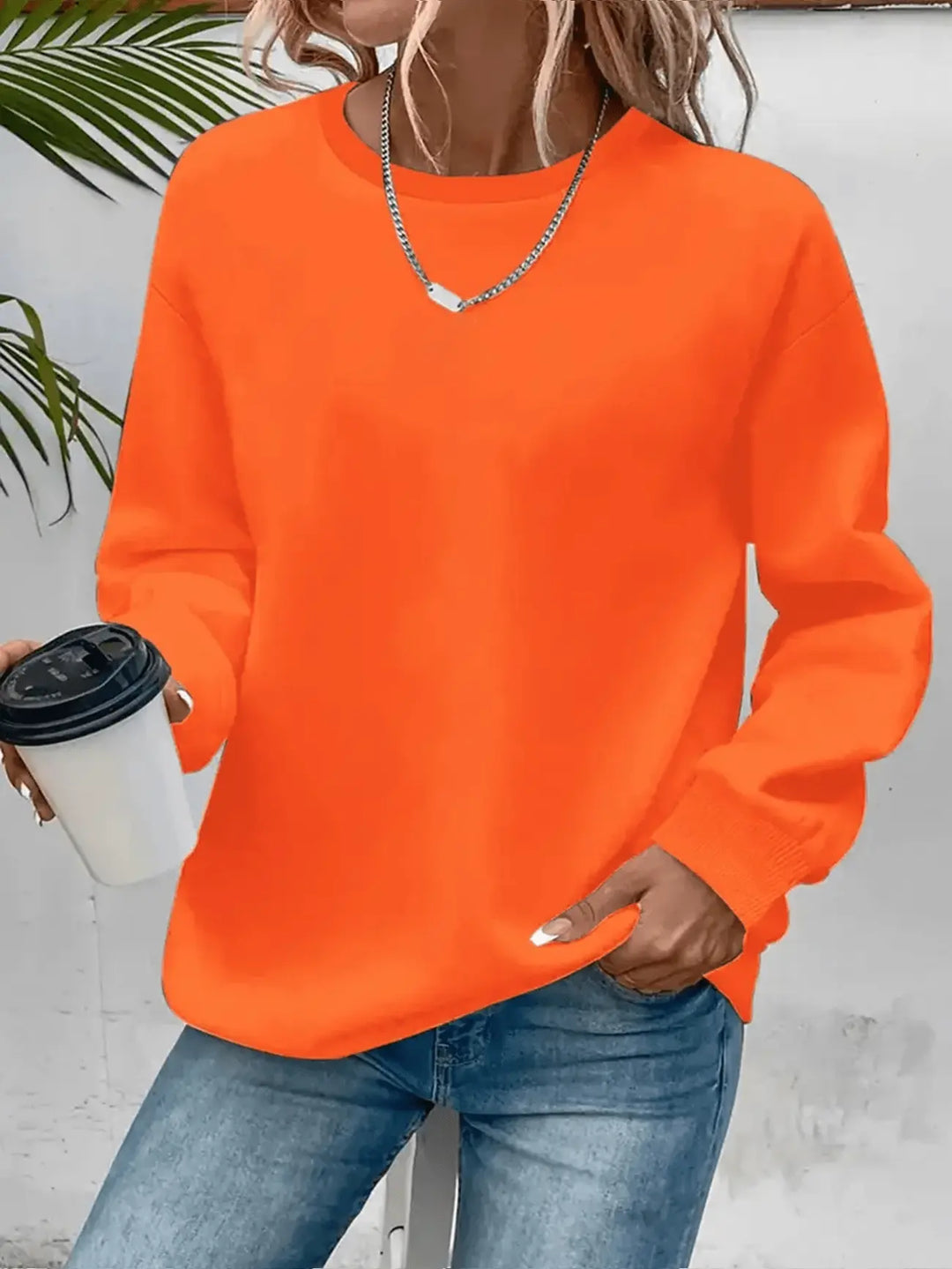Sweatshirt Damen | Figurschmeichelnd & Bequem 4