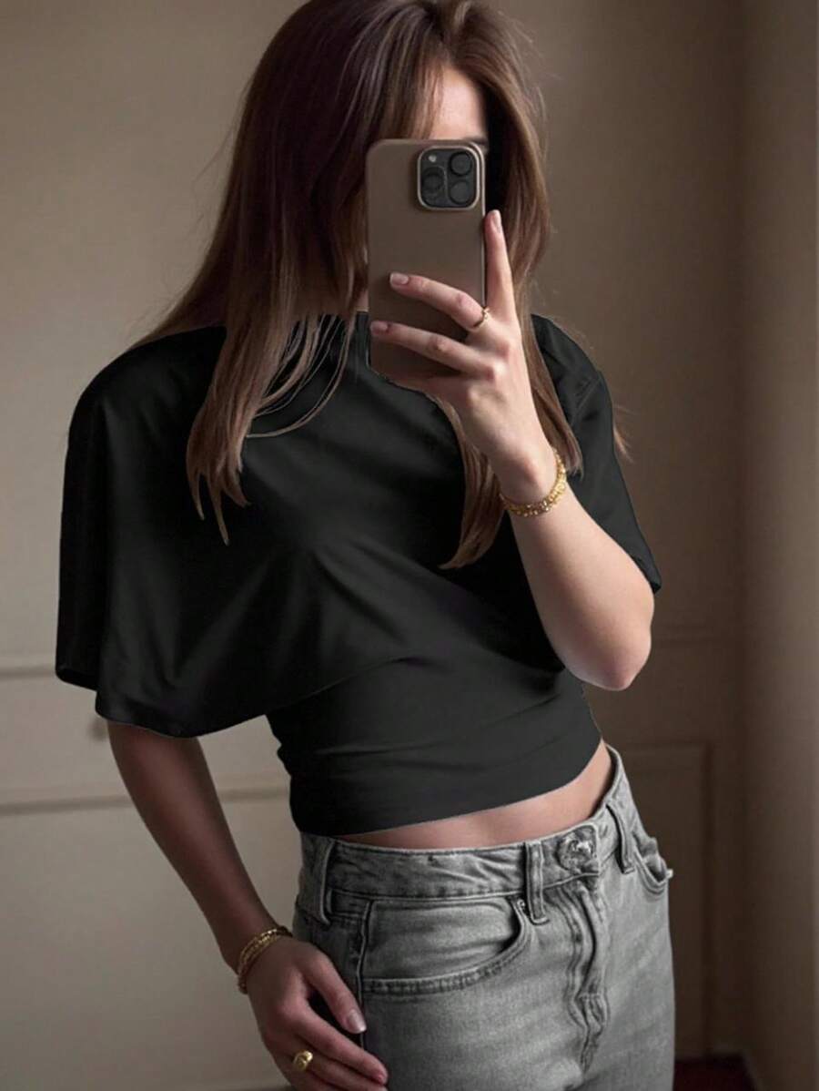 T Shirt Dames | Oversized Cropped Fit & Tijdloze Streetstyle
