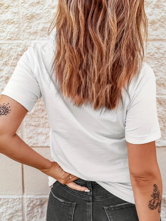 T-shirt Dames | Ronde Hals & Tijdloze Stijl