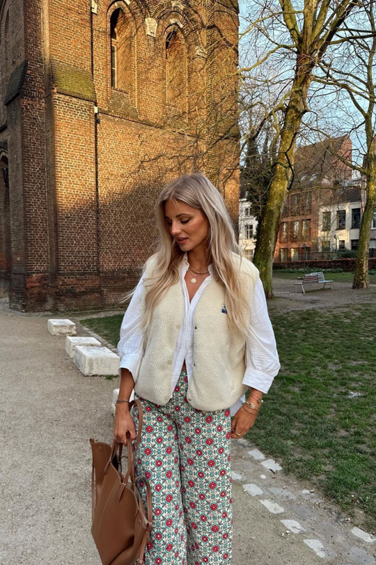 Teddyvest Dames | Mouwloos & Warm 3