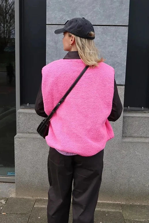 Teddyvest Dames | Mouwloos & Warm 6