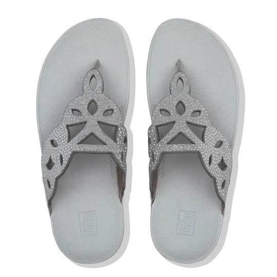 Teenslippers met stras 1