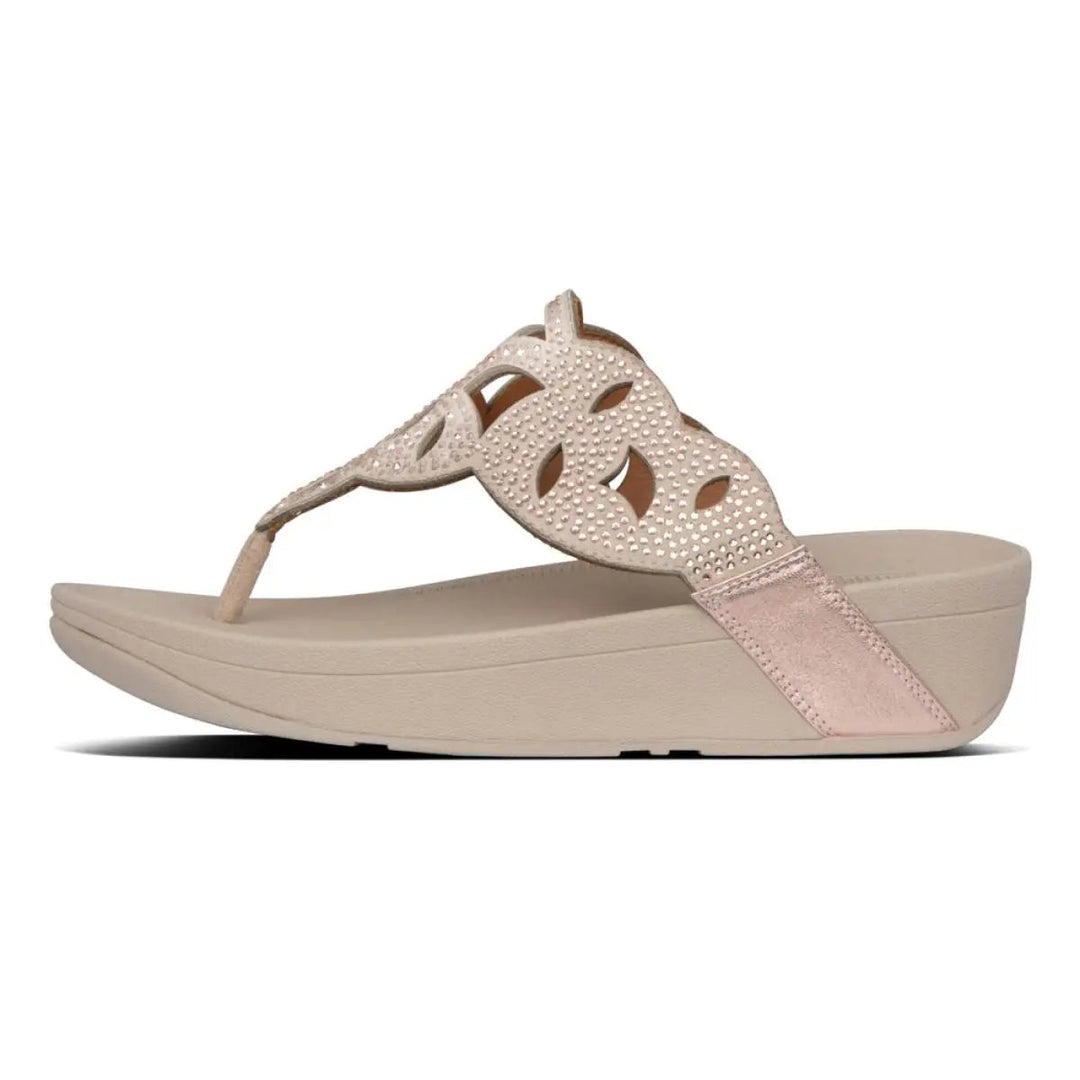 Teenslippers met stras 2