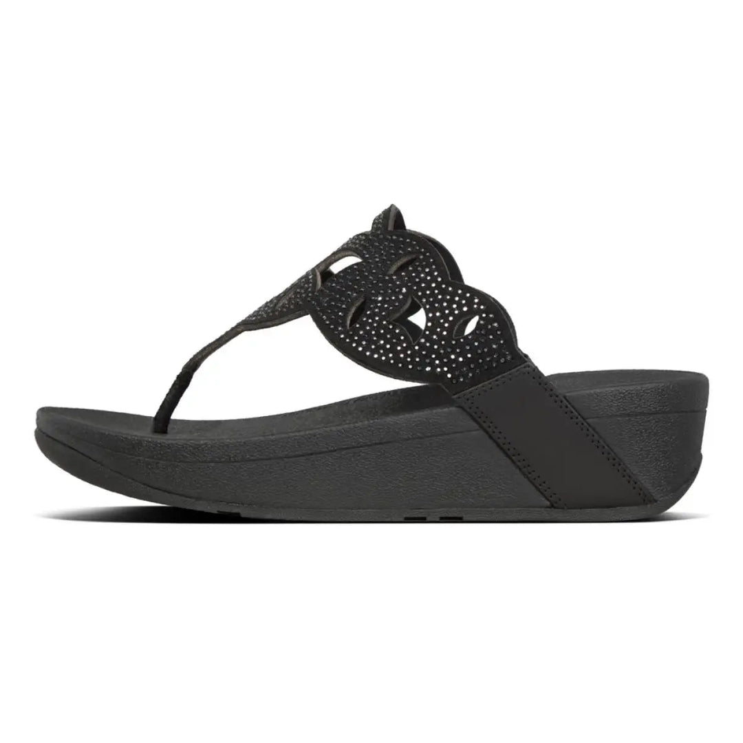 Teenslippers met stras 3