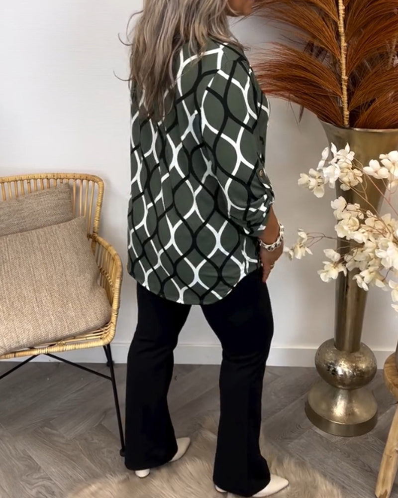 Top Dames | Grafische Print & Trendy Veelzijdige Stijl