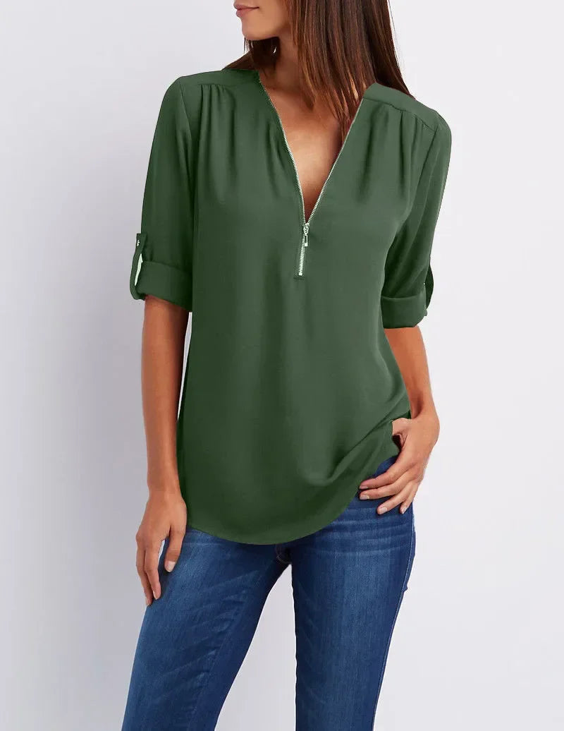 Top Dames | Ritsdetail & Moeiteloze Stijl