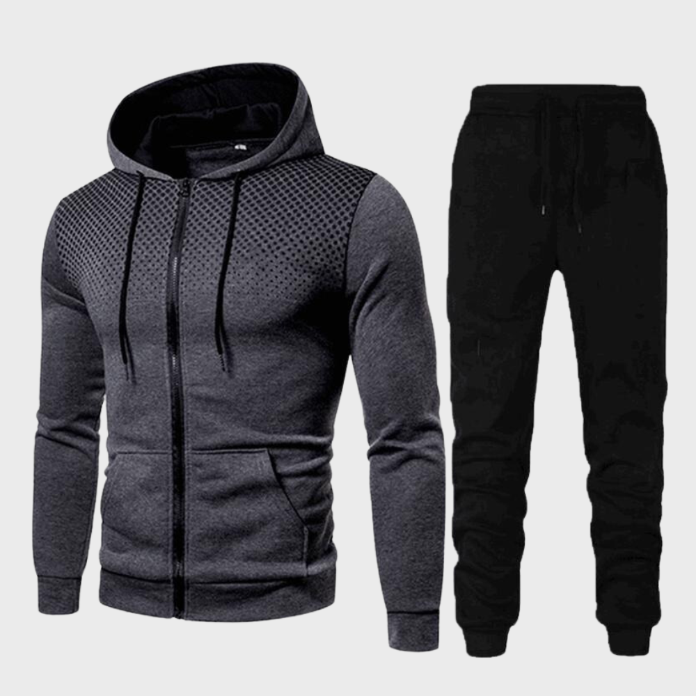 Trainingsanzug Herren | Jogginganzug | Atmungsaktiver Komfort & Funktionstaschen