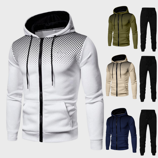 Trainingsanzug Herren | Jogginganzug | Atmungsaktiver Komfort & Funktionstaschen