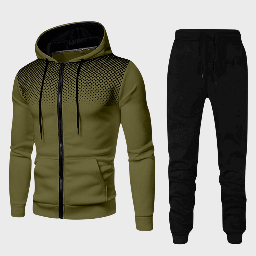 Trainingsanzug Herren | Jogginganzug | Atmungsaktiver Komfort & Funktionstaschen