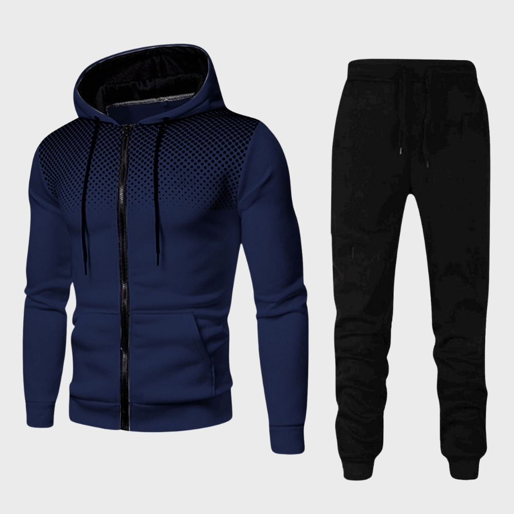 Trainingspak Heren | Joggingpak Heren | Ademend Comfort & Functionele Zakken