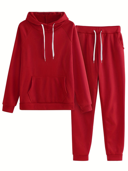 Trainingspak – Capuchon Pullover & Aansluitende Broek 4