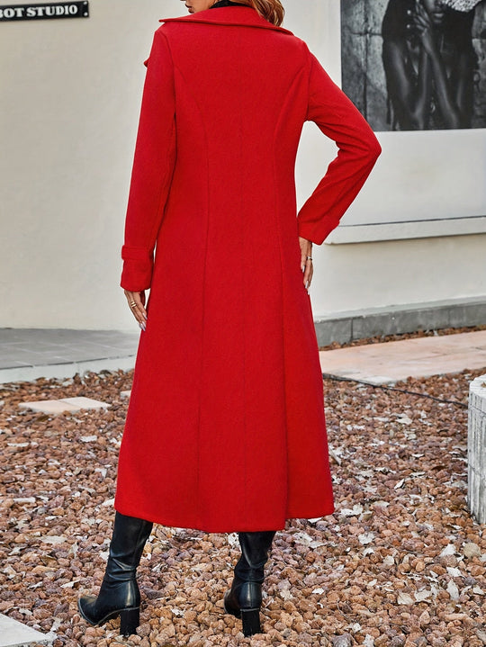 Trenchcoat Damen | Doppelreihige Knopfleiste & Lange Elegante Passform 7
