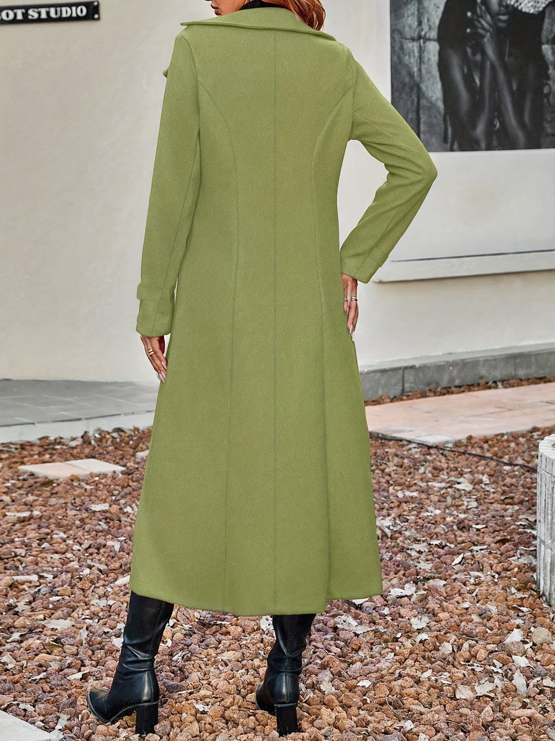 Trenchcoat Damen | Doppelreihige Knopfleiste & Lange Elegante Passform 8