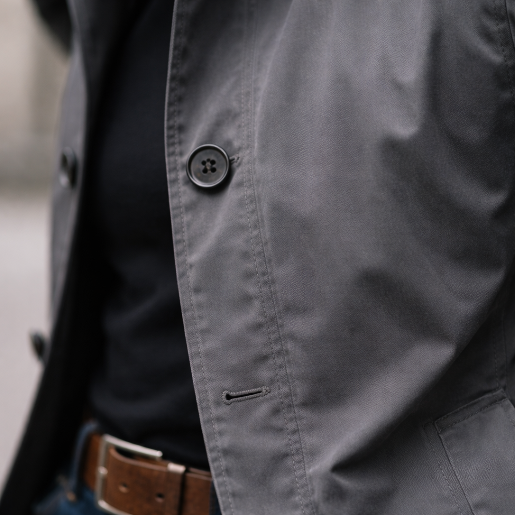 Trenchcoat Herren | Winddicht & Wärmend
