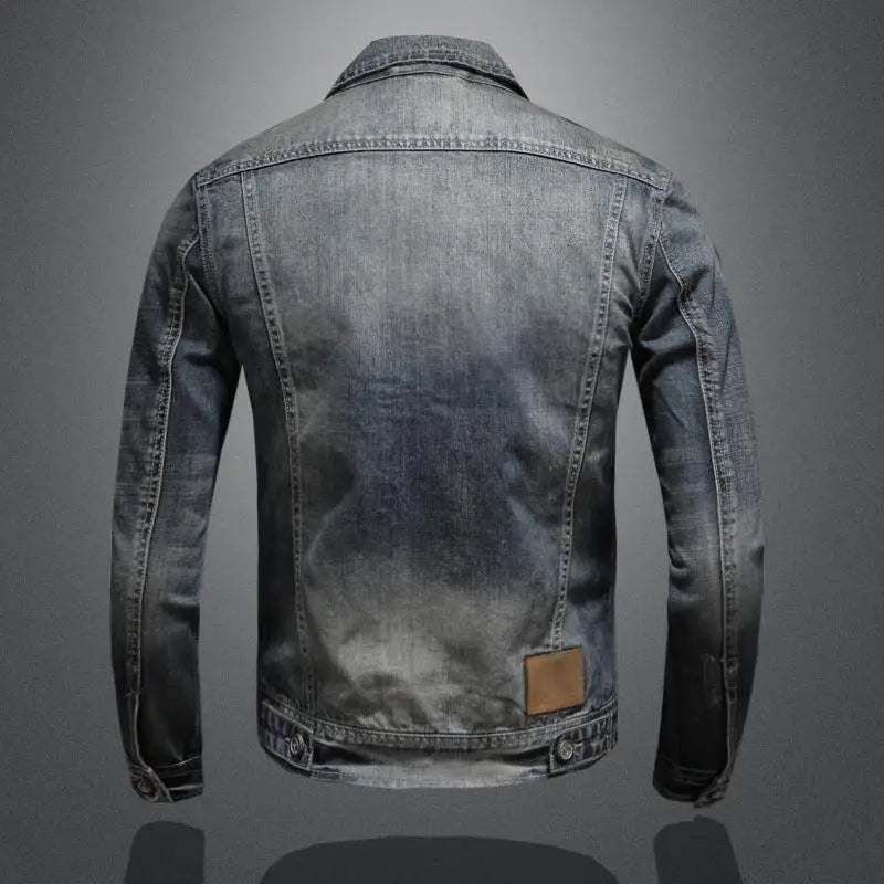 Trucker-Jacke Herren | Doppelter Verschluss & Klappentaschen 4