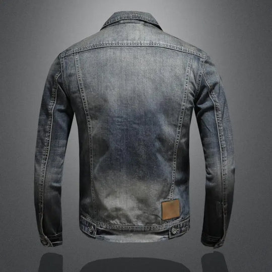 Trucker-Jacke Herren | Doppelter Verschluss & Klappentaschen 4