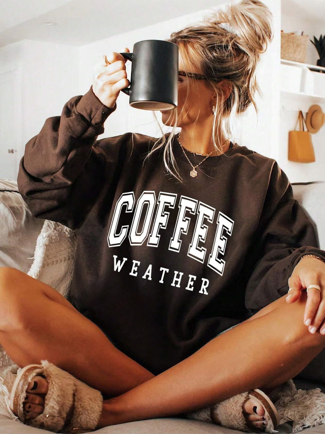 Sweatshirt Katoenmix – Grafische Print & Blijvende Positie 1
