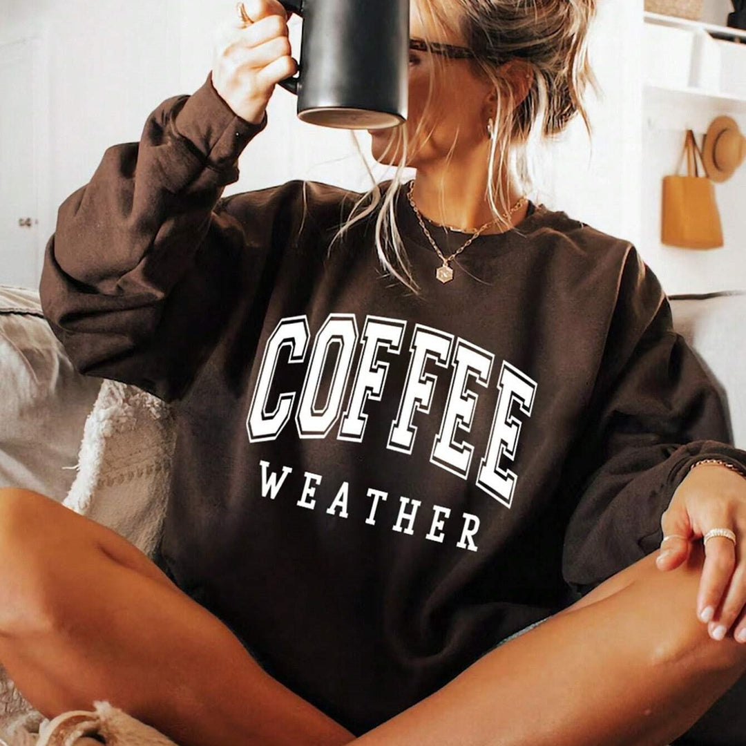 Sweatshirt Katoenmix – Grafische Print & Blijvende Positie 0
