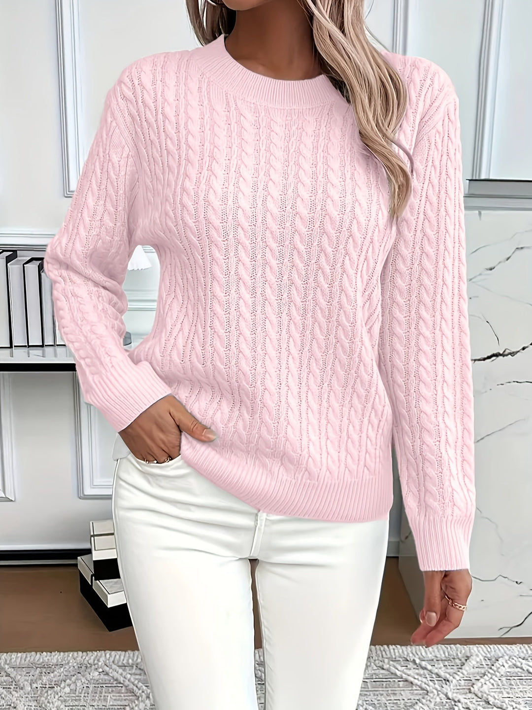 Trui Dames | Kabelpatroon & Warm