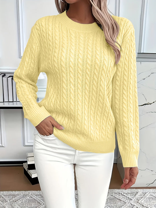 Trui Dames | Kabelpatroon & Warm