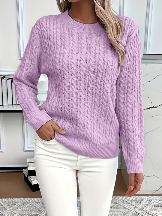 Trui Dames | Kabelpatroon & Warm