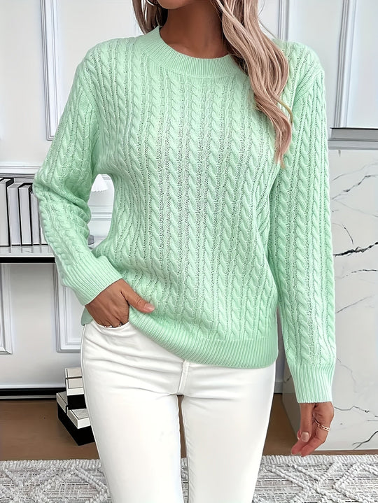 Trui Dames | Kabelpatroon & Warm