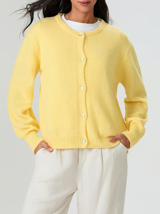 Trui Dames | Knoopsluiting & Comfortabel Warm