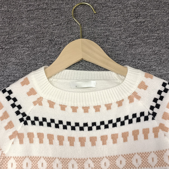 Trui Dames | Noors Patroon & Warm