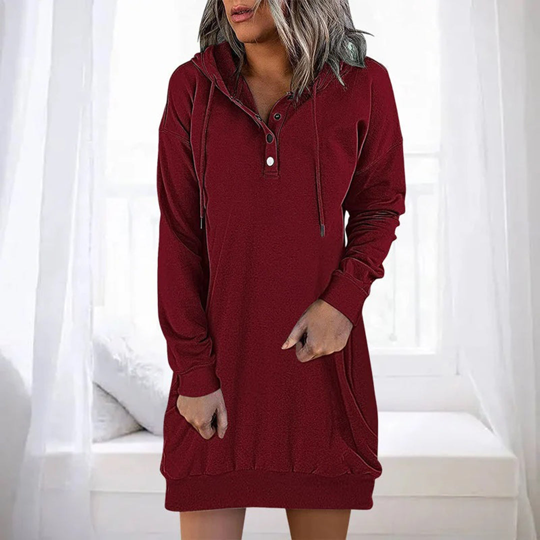Trui Jurk Dames | Capuchon & Comfortabel